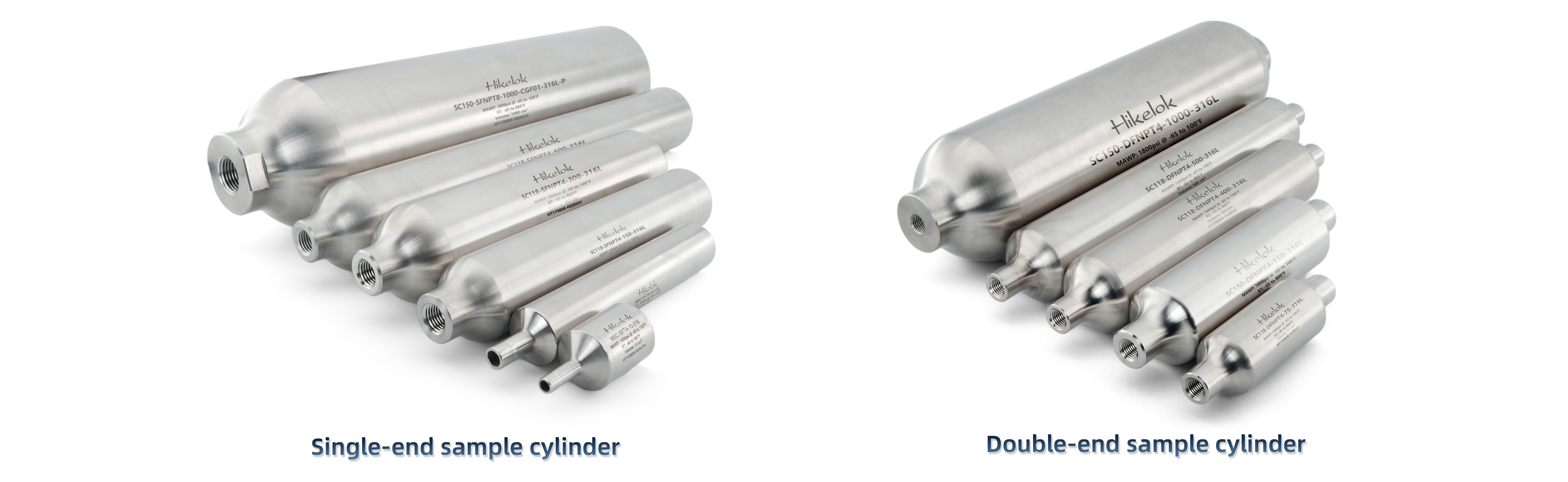 Hikelok Sample Cylinders-3400
